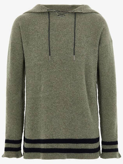 Men's Sailor Wool Knit Top Khaki - MAISON MARGIELA - BALAAN 2