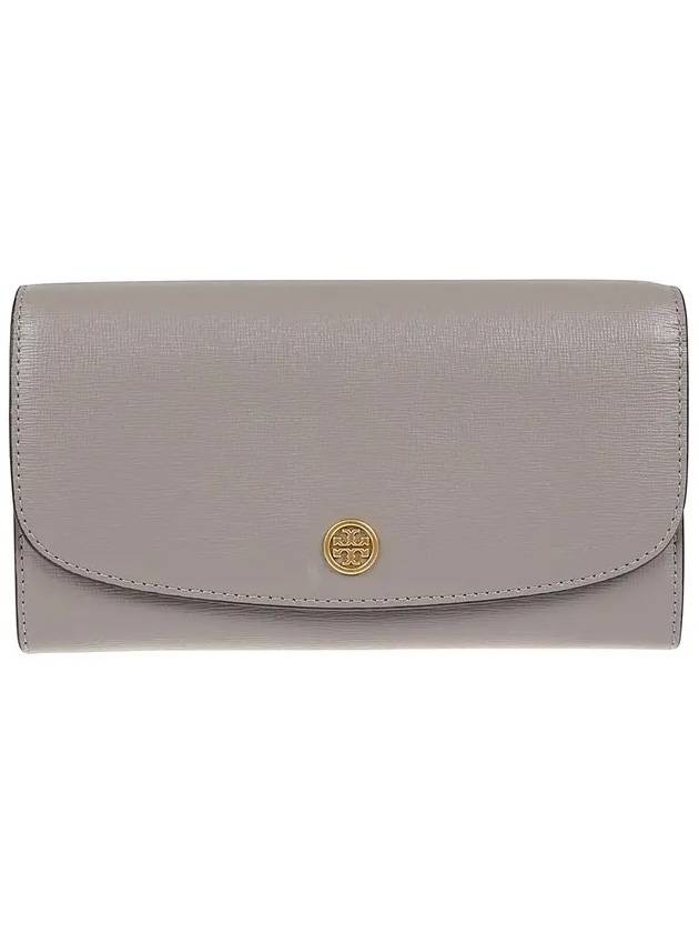 Robinson Chain Long Wallet Grey - TORY BURCH - BALAAN 1