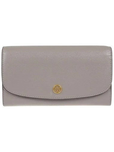 Robinson Chain Long Wallet Grey - TORY BURCH - BALAAN 1