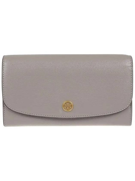 Robinson Chain Long Wallet Grey - TORY BURCH - BALAAN 1