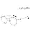 Glasses Frame VES B37F 0583 Round Metal Men Women - ESCADA - BALAAN 1