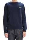 Rider Chest Small Logo Sweatshirt Navy - A.P.C. - BALAAN 5