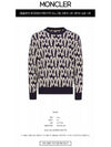 9C00004 M1113 P70 Monogram Crew Neck Knit Navy Men s TTA - MONCLER - BALAAN 2