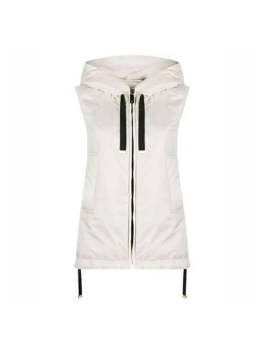 Women's The Cube Greengo Technical Hoodie Vest Ice - MAX MARA - BALAAN 1