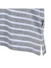 Functional collar striped t-shirt MW3ME290GRY - P_LABEL - BALAAN 5