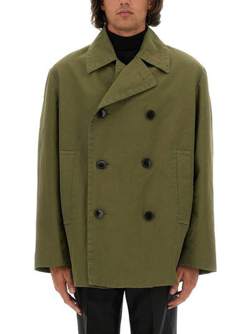 Dries Van Noten Double-Breasted Coat - DRIES VAN NOTEN - BALAAN 1