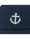 Anchor Classic 6 Panel Ball Cap Navy - THOM BROWNE - BALAAN 7