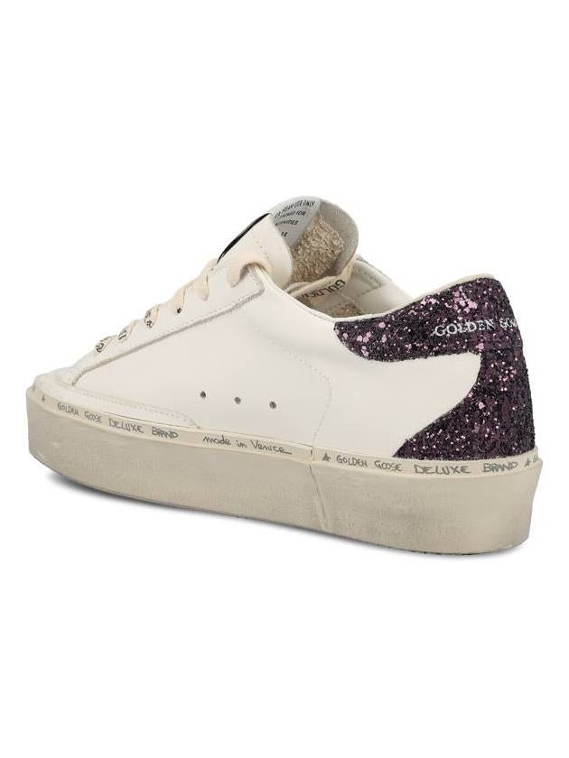 Hi Star Glitter Tab Low Top Sneakers White - GOLDEN GOOSE - BALAAN 4