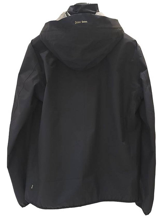 Men's GoreTex hooded windbreaker jacket hooded zipup navy GI0085UL 11101 9300 - HERNO - BALAAN 2