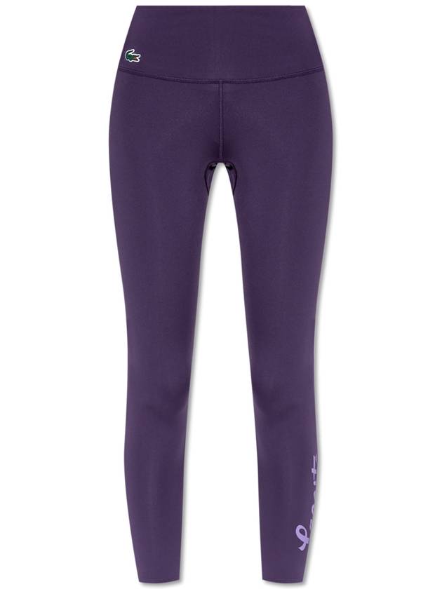 Lacoste Training Leggings, Women's, Purple - LACOSTE - BALAAN 1