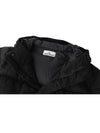 Men's Wappen Patch Crinkle Wraps Long Padding Black - STONE ISLAND - BALAAN 4