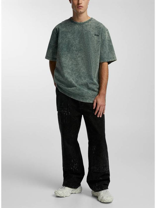 Men's Short Sleeve T-Shirt Garment Dying - JUUN.J - BALAAN 1