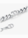 Icon Slim Chain Bracelet Silver - DIOR - BALAAN 3