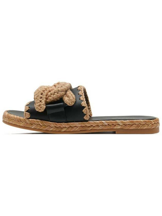 Kate woven chain espadrille sandals XXW17K0GR40-MID-B999 - TOD'S - BALAAN 2