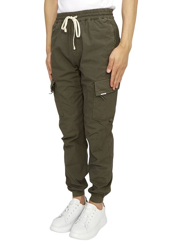 Military Track Pants Olive - REPRESENT - BALAAN 3