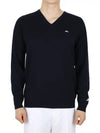 Lymann V Neck Knit Top Navy - J.LINDEBERG - BALAAN 2