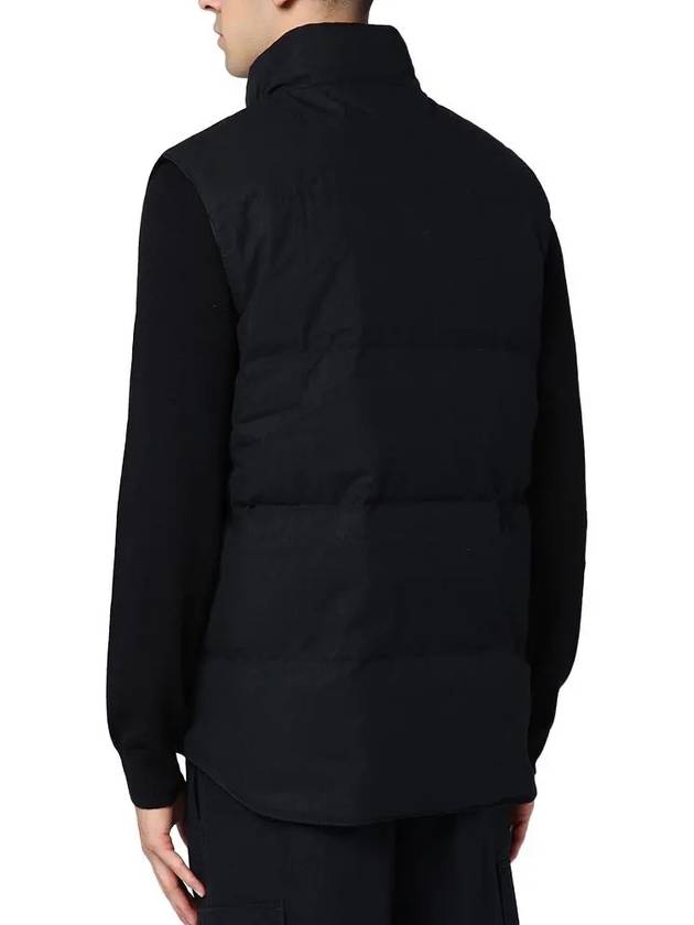 Garson Label Vest Black - CANADA GOOSE - BALAAN 3