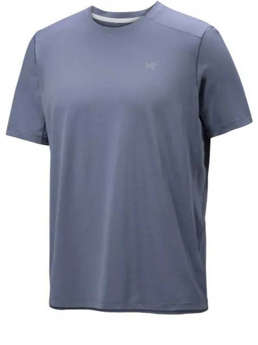 Cormac Logo Crew Neck Short Sleeve T-Shirt Stratus - ARC'TERYX - BALAAN 2