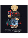 Kids Women Bear Logo T Shirt Navy 853828 023 - POLO RALPH LAUREN - BALAAN 4