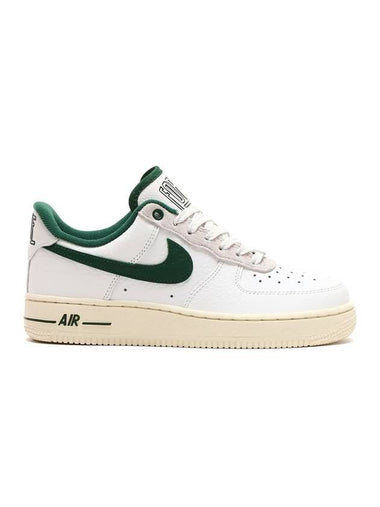 Air Force 1 07 LX Low Top Sneakers White Green - NIKE - BALAAN 1