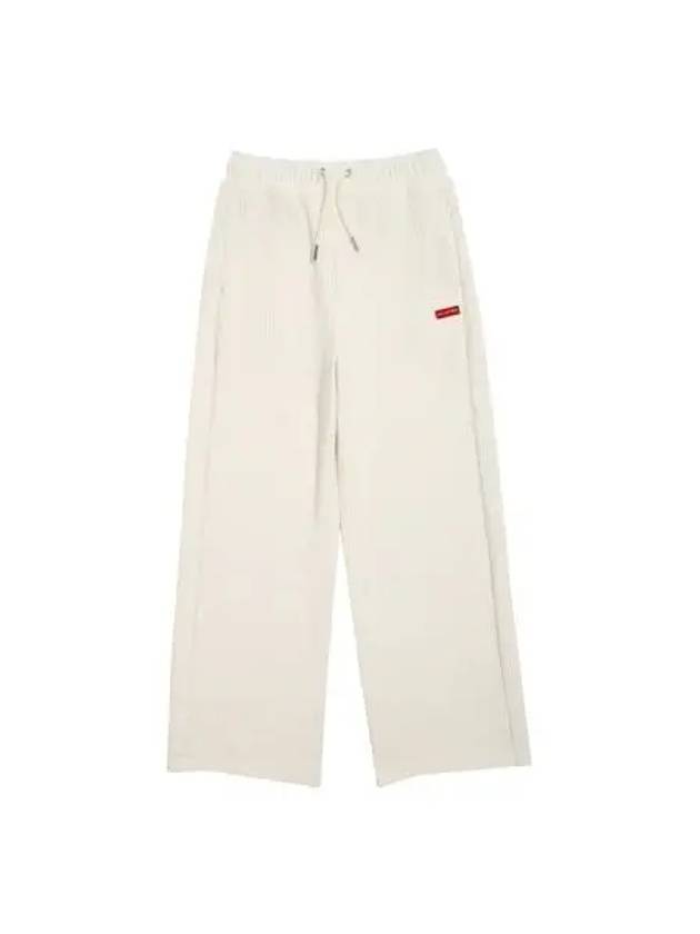 Women s Striped InterLOAKE Lock Pants Ivory - HUNTER - BALAAN 1