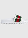 Web Slippers White - GUCCI - BALAAN 2