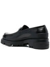 Terra Leather Loafers Black - GIVENCHY - BALAAN 3