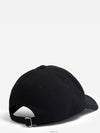 Logo Embroidery Ball Cap Black - FENDI - BALAAN 5