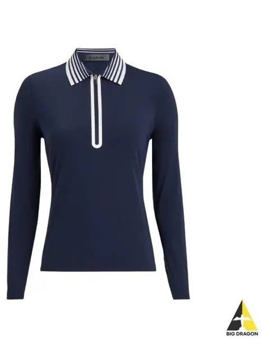 GFORE 24 SILKY TECH NYLON QUARTER ZIP POLO GLP000001 TWLT Women - G/FORE - BALAAN 1