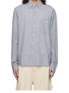 Jasolo Striped Long Sleeve Shirt Blue - ISABEL MARANT - BALAAN 2