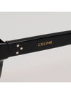 Glasses frame CL50100I 001 overfit black square horn - CELINE - BALAAN 5