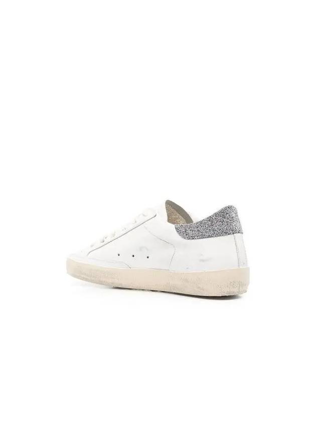 Superstar Glitter Low Top Sneakers White - GOLDEN GOOSE - BALAAN 5