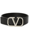 V Logo Signature Men s Belt T0Q87SNP 0NO - VALENTINO - BALAAN 1