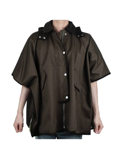 Kids Hooded Cape Khaki 8078227 A3476 - BURBERRY - BALAAN 1