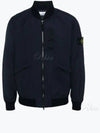 Skin Touch Nylon TC Primaloft Bomber Jacket Blue - STONE ISLAND - BALAAN 2