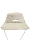 De Coeur Bucket Hat Light Beige - AMI - BALAAN 4