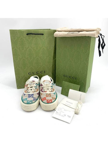 Multi logo tennis sneakers - GUCCI - BALAAN 1