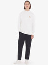 Chillax Fox Patch Classic Sweatshirt Ecru - MAISON KITSUNE - BALAAN 4