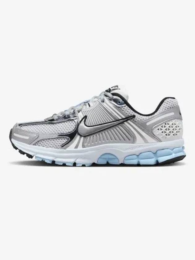 Zoom Vomero 5 Low Top Sneakers Blue Tint Metallic Silver - NIKE - BALAAN 2