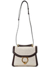 Gancini Margot Handbag Natural - SALVATORE FERRAGAMO - BALAAN 8