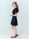 Frill mini dress_black - OPENING SUNSHINE - BALAAN 3