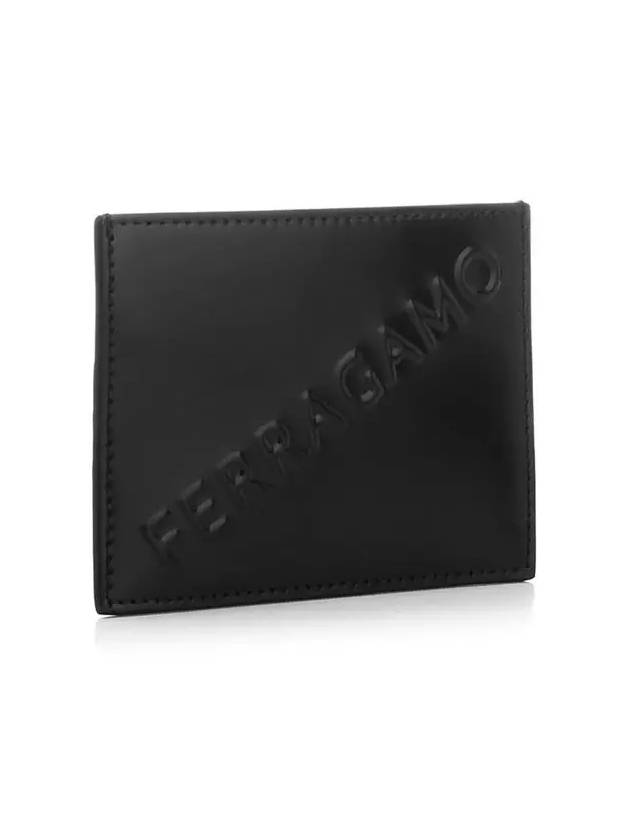 3D Signature Card Wallet Black - SALVATORE FERRAGAMO - BALAAN 5