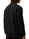 Diagonal Raised Fleece Lens Sweatshirt Black - CP COMPANY - BALAAN 4