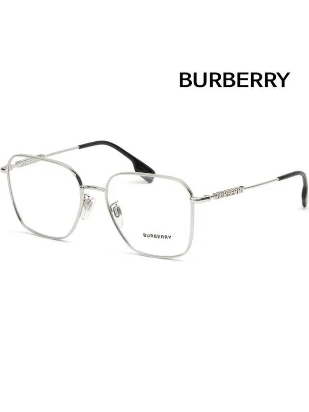 Glasses frame BE1382D 1005 metal fashion square Asian fit - BURBERRY - BALAAN 1