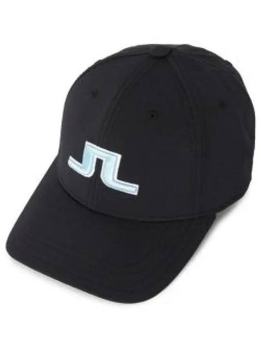 Anga Embroidered Logo Ball Cap Black - J.LINDEBERG - BALAAN 2