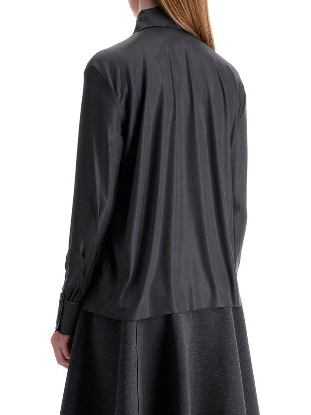 fluid jersey lamÃ nk blouse in - NORMA KAMALI - BALAAN 3