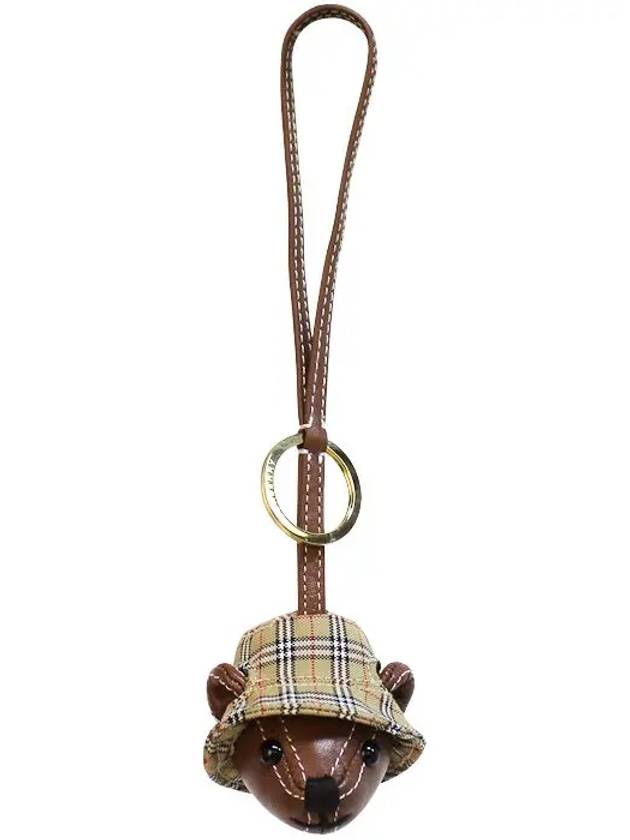 Thomas Bear Key Holder Brown - BURBERRY - BALAAN 3