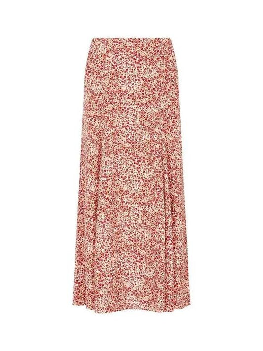 Flower pattern flare skirt red 270751 - REFORMATION - BALAAN 1