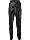 18FW patent slim fit trousers 2541MDP36 184618 99 - MSGM - BALAAN 1