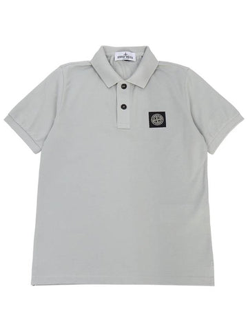 Kids collar short sleeve t shirt 801621448 V0061 10A12A Adult wearable - STONE ISLAND - BALAAN 1